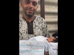 The baby was born on Oct 16 and is believed to be the first Palestinian child to carry the name. The baby was born on Oct 16 and is believed to be the first Palestinian child to carry the name.