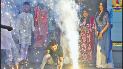 Air quality in Pune remains ‘moderate’ on main Diwali day Air quality in Pune remains ‘moderate’ on main Diwali day
