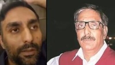Aqil Akhtar, who died in Panchkula on October 16, and (right) his father, Mohammad Mustafa, a former Punjab director general of police (human rights). (File) Aqil Akhtar, who died in Panchkula on October 16, and (right) his father, Mohammad Mustafa, a former Punjab director general of police (human rights). (File)