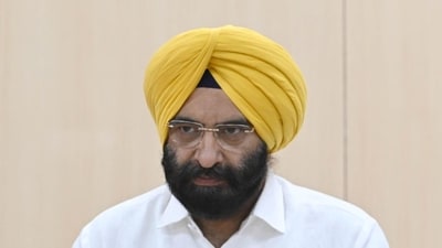 Delhi industries minister Manjinder Singh Sirsa. (HT Photo) (HT_PRINT) Delhi industries minister Manjinder Singh Sirsa. (HT Photo) (HT_PRINT)