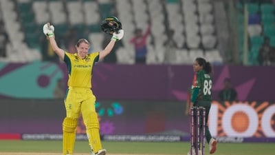 Alyssa Healy will miss the fixture against England. (AP) Alyssa Healy will miss the fixture against England. (AP)