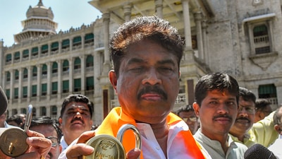 R Ashoka, the Leader of Opposition in the Karnataka Assembly, attacked the government by highlighting a citizens forum's letter urging Chief Minister Siddaramaiah to intervene and direct the Greater Bengaluru Authority (GBA) not to collect property tax from residents (PTI) R Ashoka, the Leader of Opposition in the Karnataka Assembly, attacked the government by highlighting a citizens forum's letter urging Chief Minister Siddaramaiah to intervene and direct the Greater Bengaluru Authority (GBA) not to collect property tax from residents (PTI)