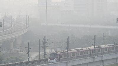 The comparison with past years only highlighted the decline. In 2023, the AQI on Diwali day (November 12) was 189 in Noida and 165 in Greater Noida—both “moderate. (Sunil Ghosh/HT Photo) The comparison with past years only highlighted the decline. In 2023, the AQI on Diwali day (November 12) was 189 in Noida and 165 in Greater Noida—both “moderate. (Sunil Ghosh/HT Photo)