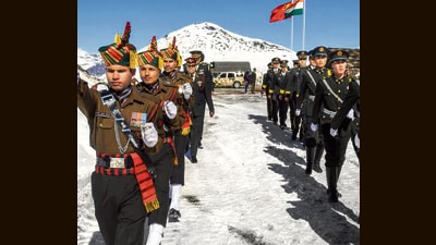 The exchange of sweets on festivals and other important national days came to a halt for a few years after the India-China border standoff began in April-May 2020. (PTI) The exchange of sweets on festivals and other important national days came to a halt for a few years after the India-China border standoff began in April-May 2020. (PTI)