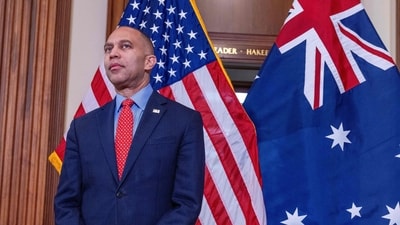 U.S. Minority Leader Hakeem Jeffries (D-NY) (Getty Images via AFP) U.S. Minority Leader Hakeem Jeffries (D-NY) (Getty Images via AFP)