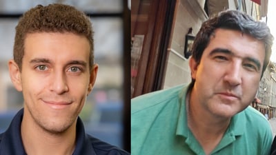 Grandmasters Daniel Naroditsky and Vladimir Kramnik. (@VBkramnik on X and @CLTchesscenter) Grandmasters Daniel Naroditsky and Vladimir Kramnik. (@VBkramnik on X and @CLTchesscenter)