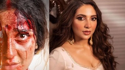 চোখ ভরা জল, হাতে রক্তমাখা ছুরি, কেন এই রূপ শুভশ্রীর? খোলসা করলেন কৌশিক