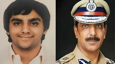 Former Punjab DGP Mohammad Mustafa (right) and his son son, Aqil Akhtar. Former Punjab DGP Mohammad Mustafa (right) and his son son, Aqil Akhtar.