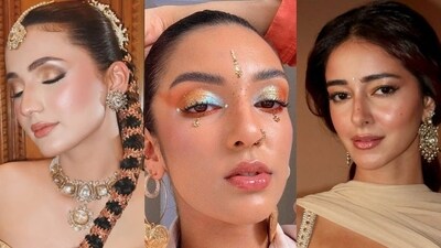 It's time to shine this season with these beauty looks.