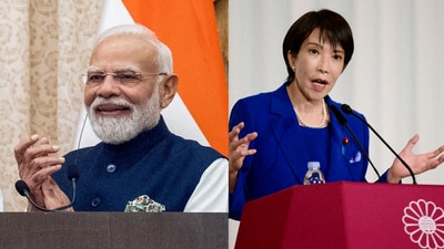 PM Modi extended congratulations to Japan's newly elected prime minister, Sanae Takaichi. (AFP/Reuters) PM Modi extended congratulations to Japan's newly elected prime minister, Sanae Takaichi. (AFP/Reuters)