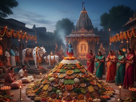 গোবর্ধন পুজোর শুভ লগ্ন ২১ না ২২ অক্টোবর? তাৎপর্য কী এই পুজোর?