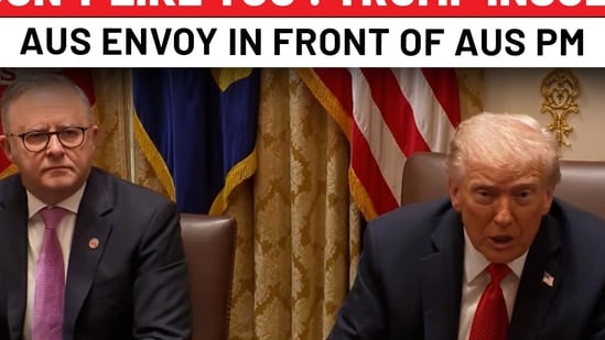 Trump insults Australia envoy in front of Aus PM Albanese: Awkward moment on cam