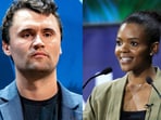 Charlie Kirk and Candace Owens.