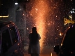 Firecracker bursting was allowed in Delhi this year. (Sanchit Khanna/HT) Firecracker bursting was allowed in Delhi this year. (Sanchit Khanna/HT)