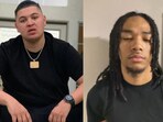 Kevin KJ Brown (R) was identified as the suspect in Sayso P's shooting Kevin KJ Brown (R) was identified as the suspect in Sayso P's shooting