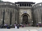 Pune, India - Aug. 31, 2017: Shaniwarwada in Shaniwar peth (Photo for Hello Pune) in Pune, India, on Thursday, August 31, 2017. (Photo by Ravindra Joshi/HT PHOTO)