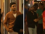 Shubman Gill, Virat Kohli, and Shreyas Iyer arrive at the British Raj restaurant in Adelaide.