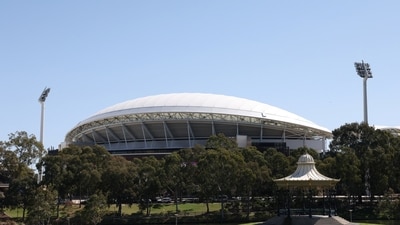 Adelaide Oval stands next to the River Torrens in Adelaide, Australia (REUTERS)