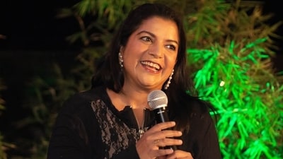 Comedian Aditi Mittal recalls touching encounter with a compassionate flight attendant. (Instagram/@addymitzy) Comedian Aditi Mittal recalls touching encounter with a compassionate flight attendant. (Instagram/@addymitzy)