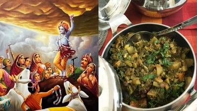 Annakoot sabzi, an absolute must for your Govardhan Puja bhog (Photos: Gupt Vrindavan Dham, My Weekend Kitchen) Annakoot sabzi, an absolute must for your Govardhan Puja bhog (Photos: Gupt Vrindavan Dham, My Weekend Kitchen)
