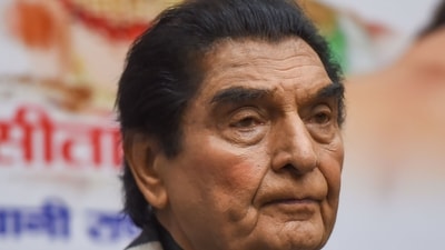 Asrani was filming Priyadarshan's Haiwaan days before his death. (PTI Photo/Atul Yadav) (PTI) Asrani was filming Priyadarshan's Haiwaan days before his death. (PTI Photo/Atul Yadav) (PTI)