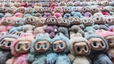 Many resale sellers who had ridden the wave of Labubu's success are saying that the days of making money through the doll are past. (Bloomberg) Many resale sellers who had ridden the wave of Labubu's success are saying that the days of making money through the doll are past. (Bloomberg)