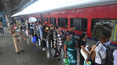 A total of 11,865 trips (916 trains) have been notified, including 9,338 reserved and 2,203 unreserved trips. (HT Photo)