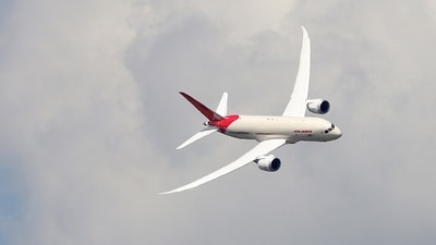 As the Boeing Dreamliner jet approached the runway for landing, its emergency power turbine – the RAT, or ram air turbine – unexpectedly folded out of its fuselage (REUTERS)