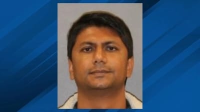 US officials arrested Mehul Goswami, accused of grand larceny for working two jobs and misusing taxpayer funds (The Saratoga County Sheriff’s Office) US officials arrested Mehul Goswami, accused of grand larceny for working two jobs and misusing taxpayer funds (The Saratoga County Sheriff’s Office)