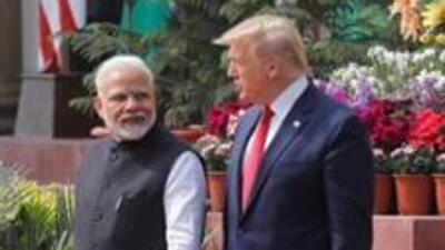 Modi thanked Trump in a social media post on Wednesday for conveying Diwali greetings. (Reuters/File) Modi thanked Trump in a social media post on Wednesday for conveying Diwali greetings. (Reuters/File)