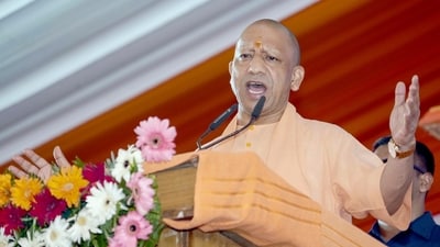 Uttar Pradesh Chief Minister Yogi Adityanath also lauded the RSS for its key role in the construction of the Ayodhya Ram Mandir. (PTI/File) Uttar Pradesh Chief Minister Yogi Adityanath also lauded the RSS for its key role in the construction of the Ayodhya Ram Mandir. (PTI/File)