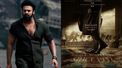 Prabhas' fans picked apart every hidden detail in the posters of his upcoming film with Hanu Raghavapudi. Prabhas' fans picked apart every hidden detail in the posters of his upcoming film with Hanu Raghavapudi.