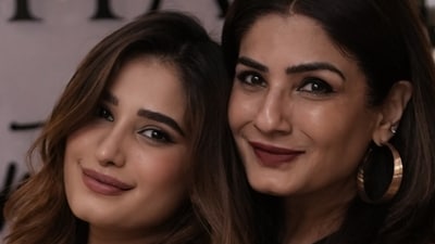 Rasha Thadani and Raveena Tandon (Photo: Instagram) Rasha Thadani and Raveena Tandon (Photo: Instagram)