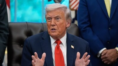 Donald Trump also highlighted on Tuesday several trade deals he has been able to make with several countries in the last few months (AP) Donald Trump also highlighted on Tuesday several trade deals he has been able to make with several countries in the last few months (AP)