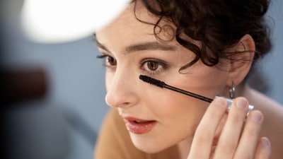 Be careful with makeup and coloured lenses, as your eyes may get irritated. (Picture credit: Freepik) Be careful with makeup and coloured lenses, as your eyes may get irritated. (Picture credit: Freepik)