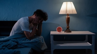 If you are unable to sleep despite being exhausted, your daytime habits are to blame. (Picture credit: Shutterstock) If you are unable to sleep despite being exhausted, your daytime habits are to blame. (Picture credit: Shutterstock)