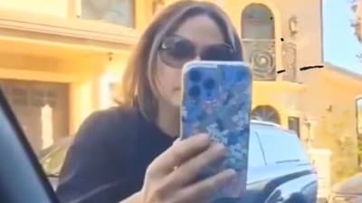 The woman in the alleged video was also heard shouting racial expletives. (X/@LongTimeHistory) The woman in the alleged video was also heard shouting racial expletives. (X/@LongTimeHistory)