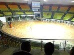 According to officials, a tender was floated on October 22 inviting bids for the work, which will cover six buildings such as the Talkatora Indoor Stadium (above), Akbar Bhawan, Charak Palika Hospital, and Palika Bhawan, among others. (HT Archive)