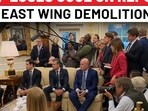 Trump left fuming after east wing demolition question, dresses down reporter Trump left fuming after east wing demolition question, dresses down reporter