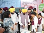Mann said the state has ushered in a new era of educational transformation, which is grooming students for future challenges (HT Photo) Mann said the state has ushered in a new era of educational transformation, which is grooming students for future challenges (HT Photo)