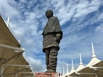 The Statue of Unity is situated on Sadhu Bet, a hillock between the Vidhyanchal and Saputara ranges. The Statue of Unity is situated on Sadhu Bet, a hillock between the Vidhyanchal and Saputara ranges.