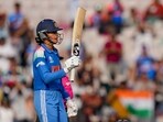 Smriti Mandhana scores century against New Zealand in Women's World Cup. Smriti Mandhana scores century against New Zealand in Women's World Cup.