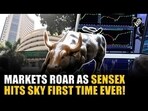 At 10:10 am, the BSE Sensex was nearly a percent higher at 85,220.20 points.