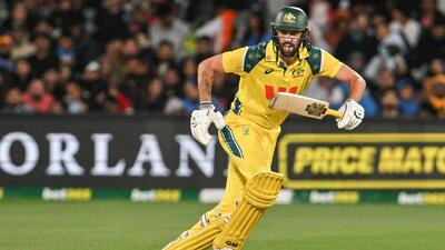 Australia's Matthew Short during the second ODI match between against India at the Adelaide Oval in Adelaide. (AFP) Australia's Matthew Short during the second ODI match between against India at the Adelaide Oval in Adelaide. (AFP)