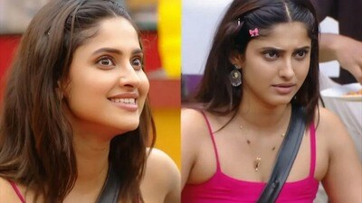 <p>ఓవైపు అందంగా, క్యూట్‌గా కనిపిస్తూనే మరోవైపు టాస్క్‌లు బాగా ఆడుతూ అవసరం అయినప్పుడు, అవసరం లేకున్నా తోటి కంటెస్టెంట్స్‌పై అరుస్తూ బాగానే కంటెంట్ ఇస్తోంది ఈ బ్యూటిఫుల్ ఆయేషా జీనత్. మరి ఈ ముద్దుగుమ్మ ఎన్నిరోజులు బిగ్ బాస్ 9 తెలుగు హౌజ్‌లో అలరిస్తుందో చూడాలి. <br> </p> (Instagram/Ayesha Zeenath)