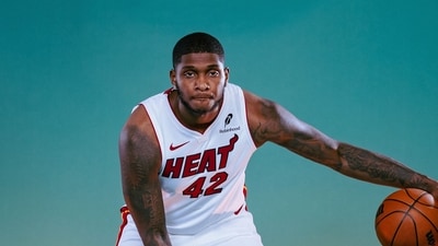 Miami Heat guard Terry Rozier was arrested in Orlando amid an FBI investigation into sports betting. (Photo by Carmen Mandato / GETTY IMAGES NORTH AMERICA / Getty Images via AFP) (Getty Images via AFP) Miami Heat guard Terry Rozier was arrested in Orlando amid an FBI investigation into sports betting. (Photo by Carmen Mandato / GETTY IMAGES NORTH AMERICA / Getty Images via AFP) (Getty Images via AFP)