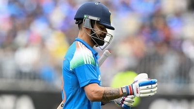 India's Virat Kohli walks off the field after his dismissal during the second one-day international cricket match between Australia and India (AFP) India's Virat Kohli walks off the field after his dismissal during the second one-day international cricket match between Australia and India (AFP)