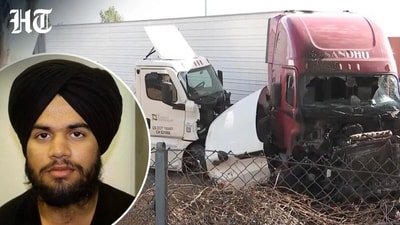 Punjab-origin truck driver Jashanpreet Singh, 21, from Yuba City has been arrested for causing a crash on California’s 10 Freeway in Ontario. Punjab-origin truck driver Jashanpreet Singh, 21, from Yuba City has been arrested for causing a crash on California’s 10 Freeway in Ontario.