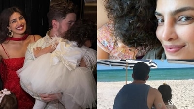 Priyanka Chopra shared several pictures of Malti and Nick Jonas. Priyanka Chopra shared several pictures of Malti and Nick Jonas.