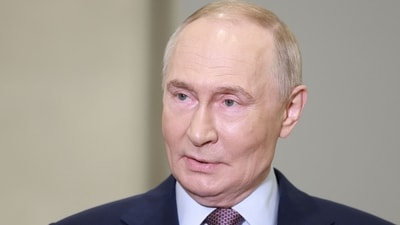 Vladmir Putin on US sanctions on Russia. (AFP) Vladmir Putin on US sanctions on Russia. (AFP)